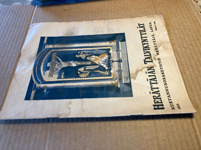 HERÄTTÄJÄN TALVIKYNTTILÄT LEHTI 1922