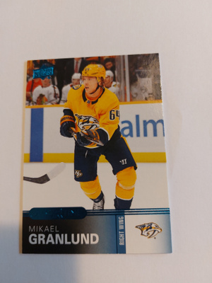 2019-20 Upper Deck Overtime Blue #144 Mikael Granlund