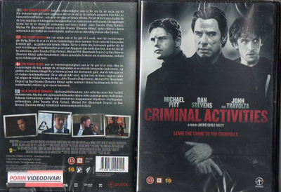 Criminal Activities (8 248) UUSI -FI- DVD john travolta 20