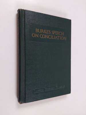 Howard Bement : Burke's speech on conciliation with America