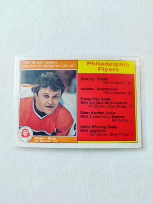 82-83 Opc - Bill Barber