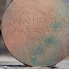 Ronssivärinen HPU merkki. 60 Luvulta. Halkaisija - 32 mm. - pikkukuva 3