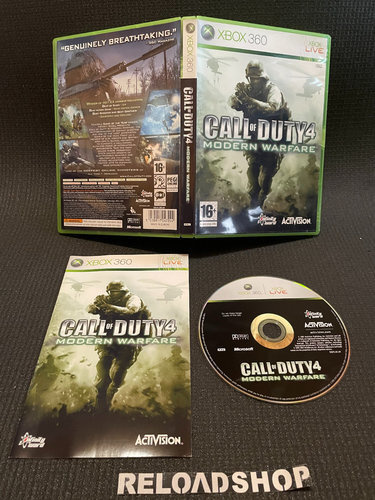 Call of Duty 4 Modern Warfare XBOX 360 CiB