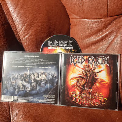 ICED EARTH -festivals of the wicked CD.