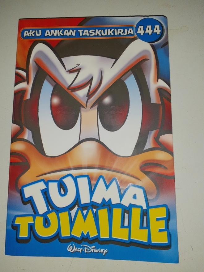 Aku Ankan taskukirja 444 Tuima tuimille
