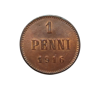 1 penni 1916