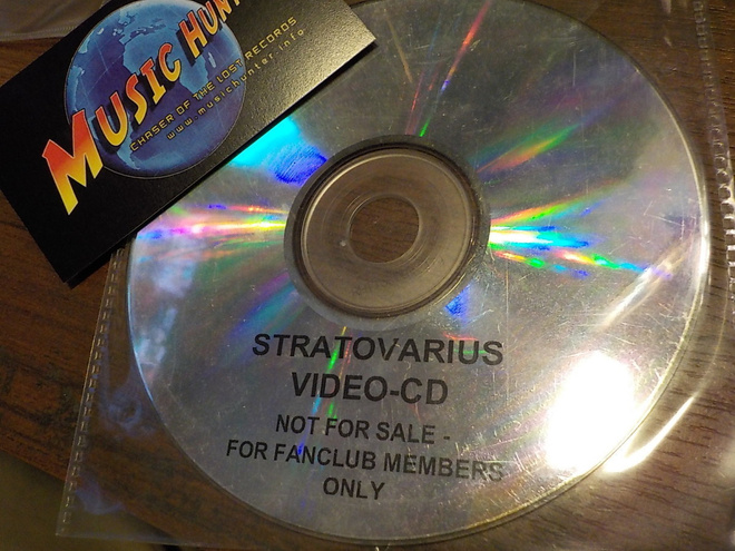 STRATOVARIUS RARE FANCLUB VIDEO-CD