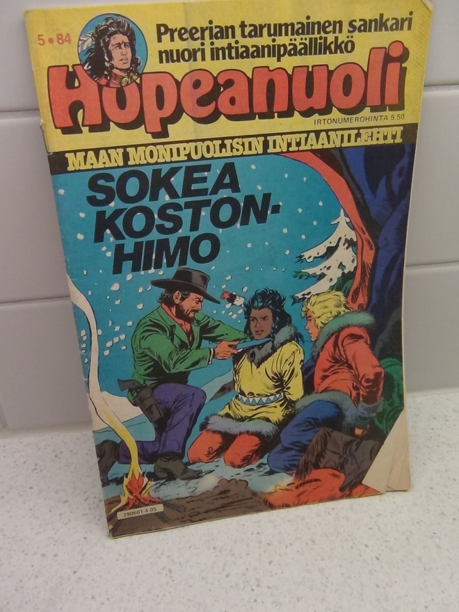 HOPEANUOLI, 1984 NO: 5, SOKEA  KOSTONHIMO