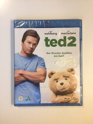 Ted 2 (Blu-ray) Mark Walhberg, Seth Macfarlane (2015) UUSI