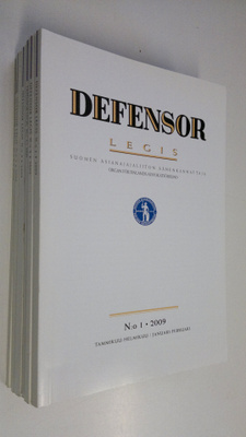 Defensor legis vuosikerta 2009 (6 lehteä)