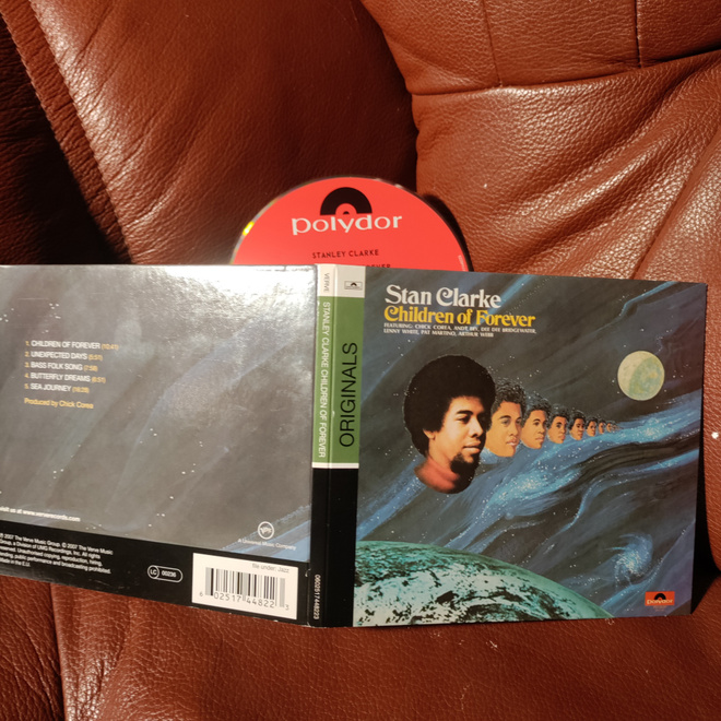 STANLEY CLARKE -children of forever CD.