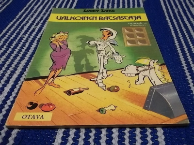LUCKY LUKE - VALKOINEN RATSASTAJA