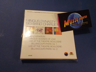 BID BAND CHARLIE MINGUS - MINGUS DYNASTY UUSI 4CD BOKSI