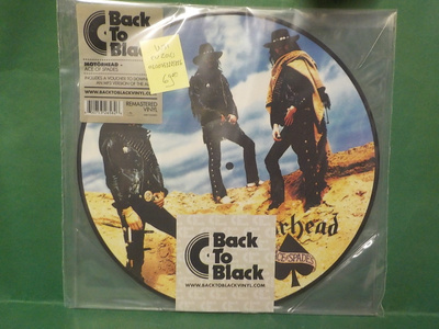 MOTÖRHEAD - ACE OF SPADES  EU 2010 KUVAVINYYLI LP UUSI