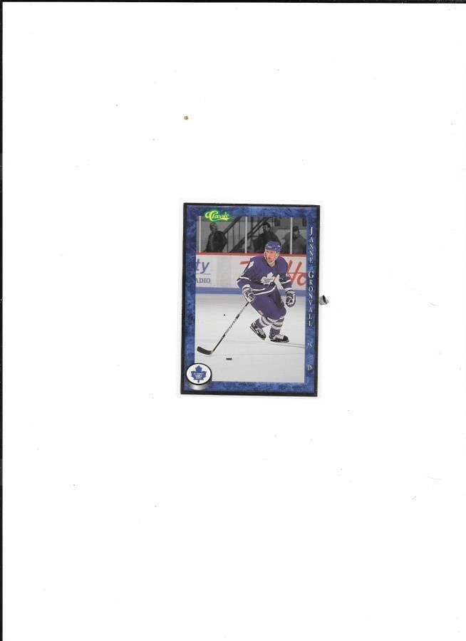 1994-95 St John`s Maple Leafs #5 Janne Grömvall Tappara farm