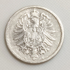 Saksa 1 Mark 1875A, Wilhelm I, hopeakolikko - pikkukuva 2