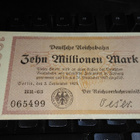 Germany Saksa Rautatie 10 millions Marks 1923 VF - pikkukuva 1