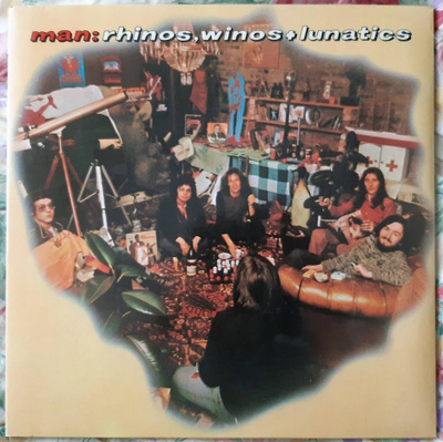 Man: Rhinos, Winos & Lunatics UK LP VG+
