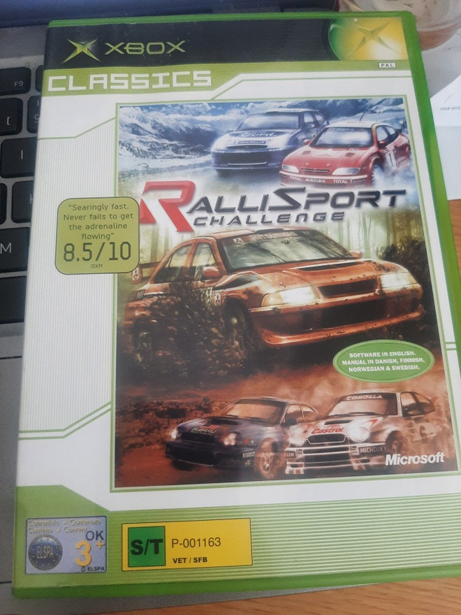 XBOX Rallisport Challenge CIB