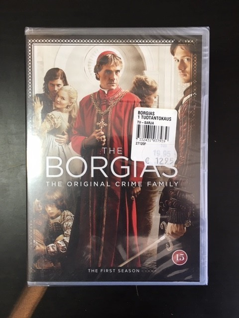 Borgias - Kausi 1 3DVD (UUSI)