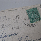 Vanha joulukortti 1950-luvulla kulkenut - pikkukuva 3