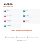 Office 365 Pro Plus elinikäinen, ei kuukausimaksua - pikkukuva 2