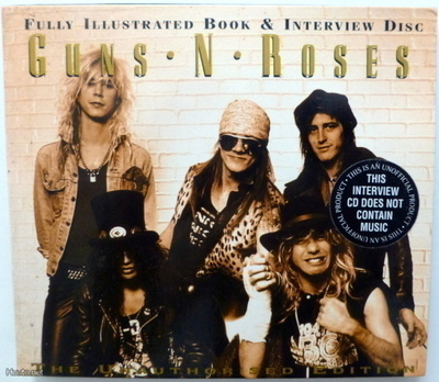 GUNS N ROSES Fully Illustrated Book & Interview CD