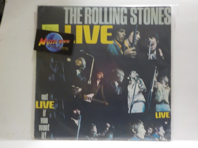 THE ROLLING STONES - GOT LIVE IF YOU... EX+/EX- LP