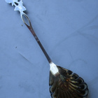 HOPEINEN RUUSU SOKERILUSIKKA p. n. 13cm - pikkukuva 2