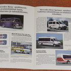 1997 Mercedes-Benz pikkubussi esite - KUIN UUSI - suom - pikkukuva 2