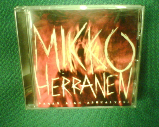 CD Mikko Herranen PAHAN AJAN APOKALYPSI (2014) Sis.pk:t