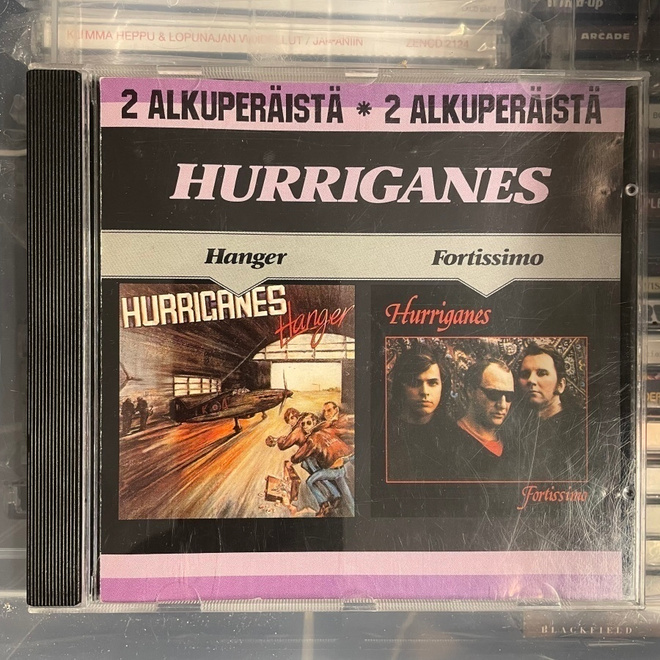 HURRIGANES - Hanger / Fortissimo (2 alkuperäistä) cd