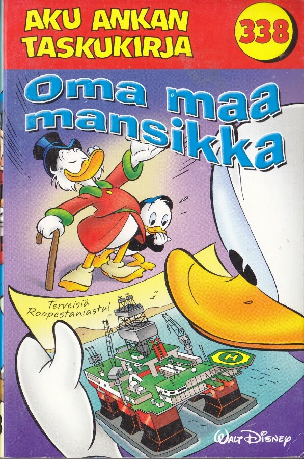Aku Ankan Taskukirja 338 Oma maa mansikka (2008)