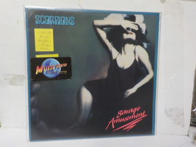 SCORPIONS - SAVAGE AMUSEMENT M-/M- CAN 1988 LP