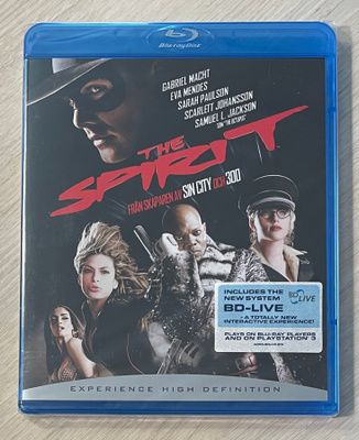 Frank Miller: THE SPIRIT (2008) uusi ja muoveissa