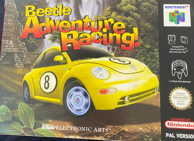 Beetle Adventure Racing N64 - kuin uusi