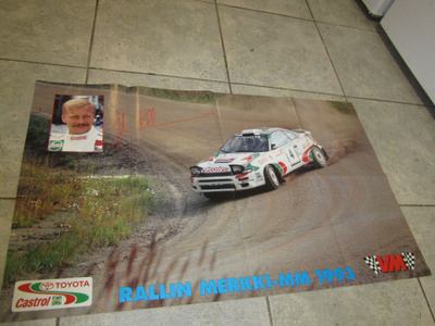 JUHA KANKKUNEN VM JULISTE 1993