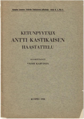 Ketunpyytäjä Antti Kastikaisen haastattelu