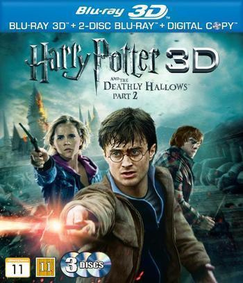 Harry Potter and The Deathly Hallows Part 2 - (3D BD + 2 BD)