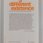 Jan Hendrik Berg : A Different Existence - Principles of ... - pikkukuva 2