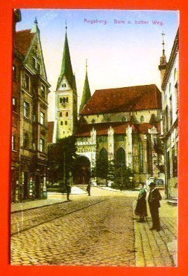 Augsburg - Dom und hoher Weg  (K12)