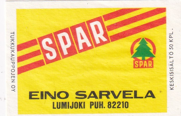 Lumijoki, Eino Sarvela , SPAR   4/7