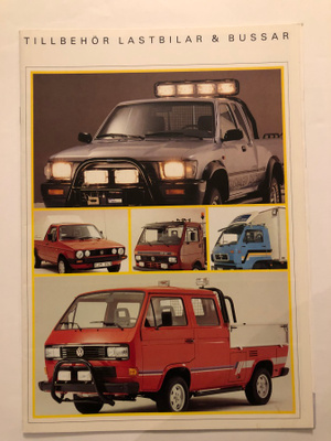 Myyntiesite - Volkswagen Tillbehör Lastbilar&Bussar - 3/1990