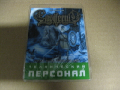 ENSIFERUM - BACKSTAGE PASSI .
