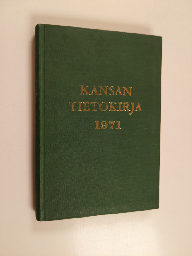 Kansan tietokirja 1971