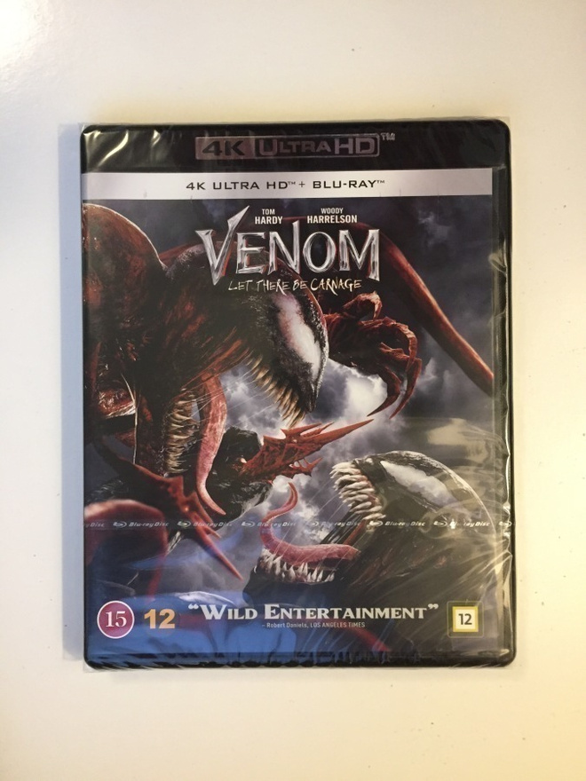 Venom: Let There Be Carnage (4K Ultra HD + Blu-ray) UUSI