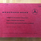 Varaosaluettelo Mercedes varaosien korvaavat numerot 1970 - pikkukuva 1