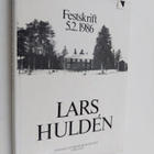 Lars Hulden : festskrift 5.2.1986 - pikkukuva 1
