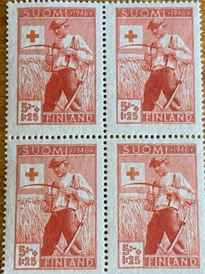 PR 1946 5MK+1,25MK NELIÖ**