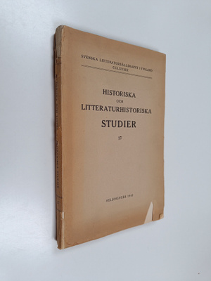Eirik Hornborg ym. : Historiska och litteraturhistoriska ...